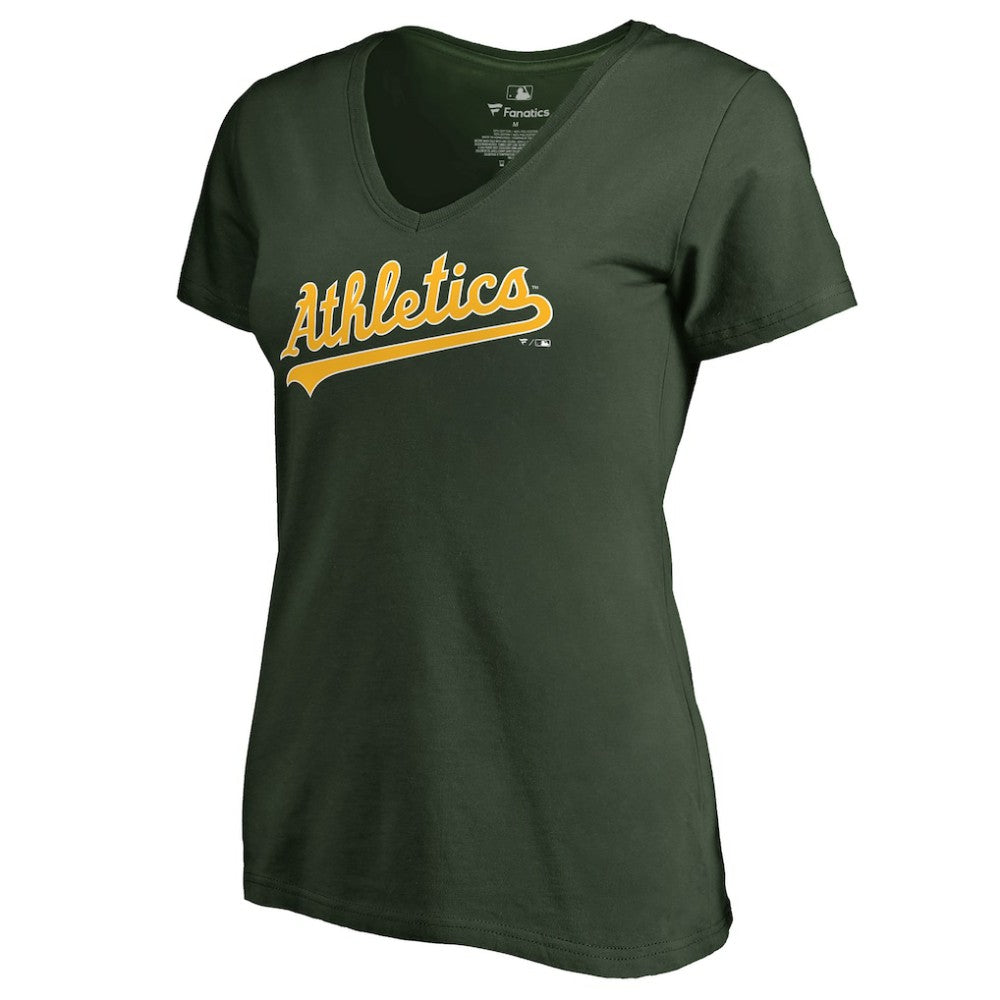 Athletics Women's Team Wordmark T-Shirt Green