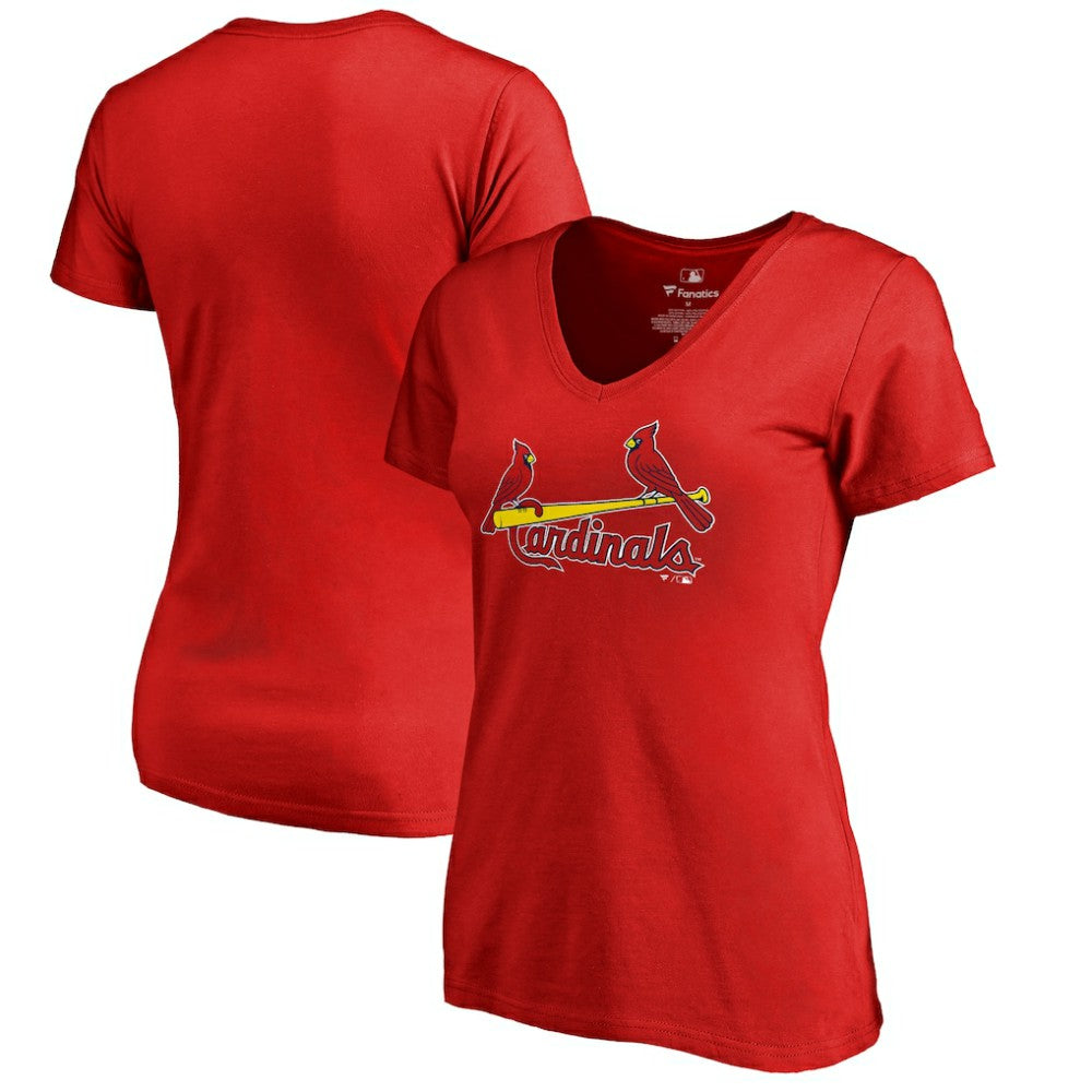 St. Louis Cardinals Women's Team Wordmark T-Shirt Red