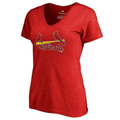 St. Louis Cardinals Women's Team Wordmark T-Shirt Red