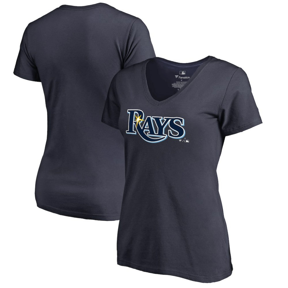 Tampa Bay Rays Women's Team Wordmark T-Shirt Navy