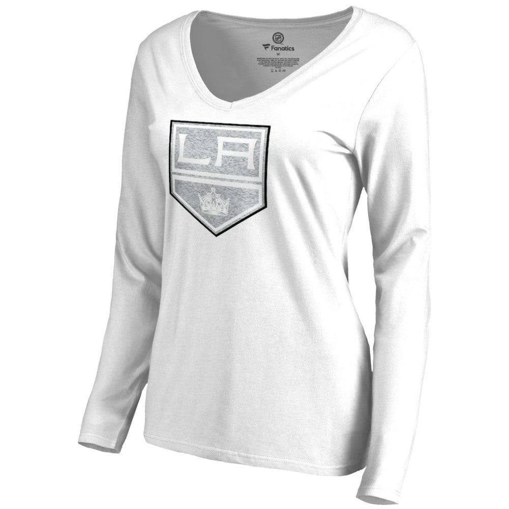 Los Angeles Kings Women's White Out Long Sleeve T-Shirt White