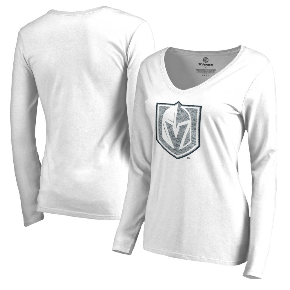 Vegas Golden Knights Women's White Out Long Sleeve T-Shirt White