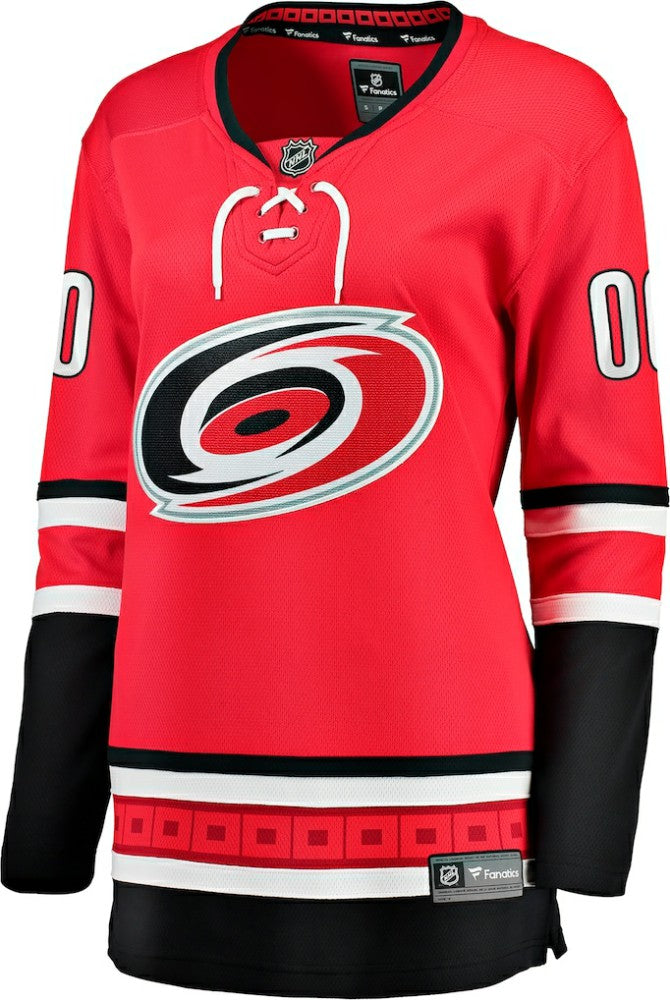 Carolina Hurricanes Fanatics Women's Alternate Breakaway Custom Jersey Red