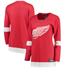Detroit Red Wings Fanatics Women's Home Breakaway Jersey Red