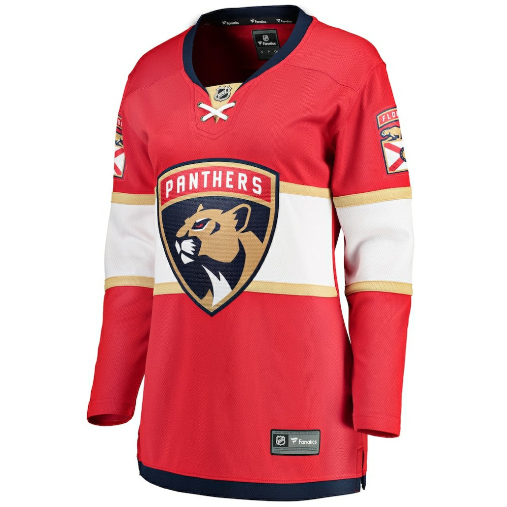 Florida Panthers Fanatics Women's Home Breakaway Jersey Red