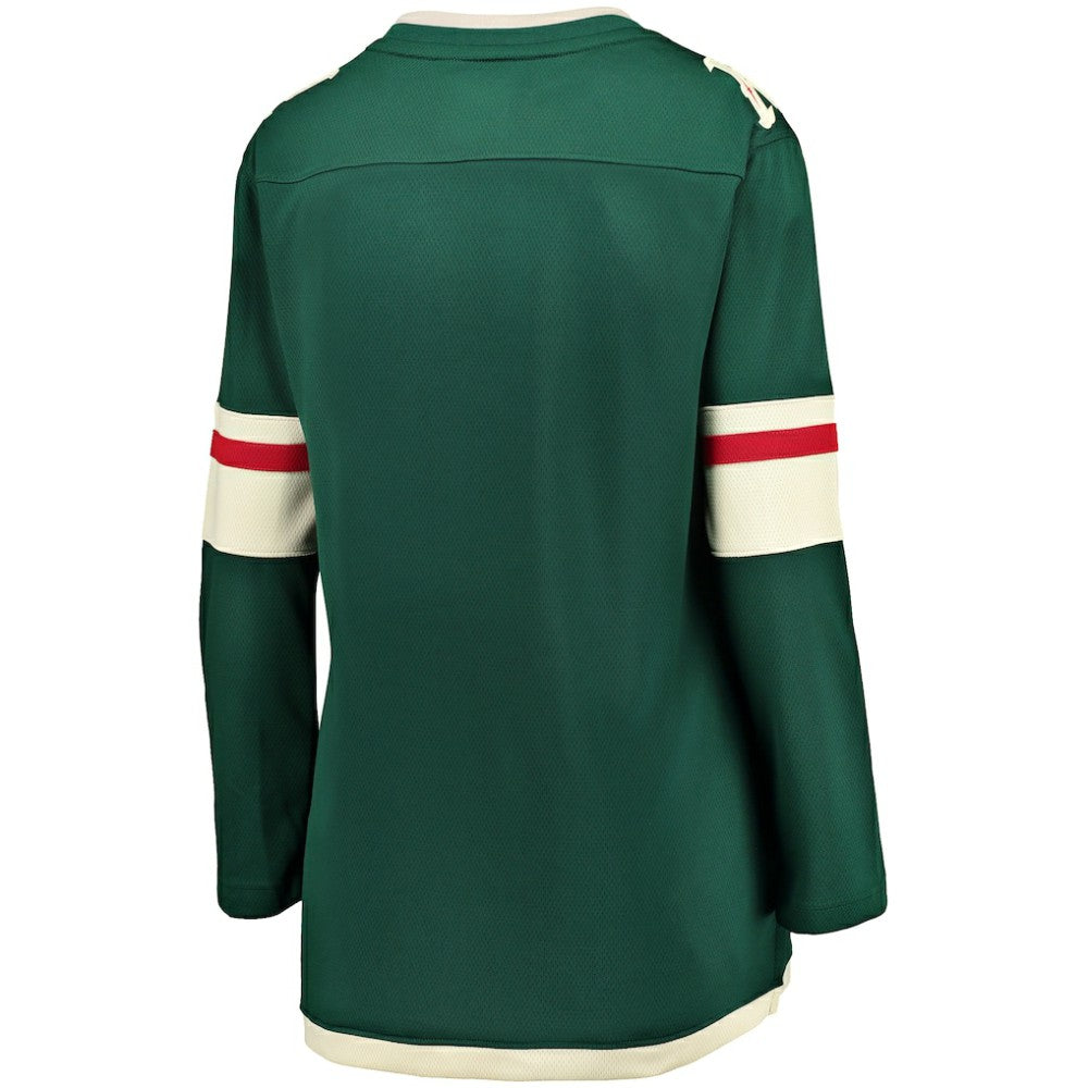 Minnesota Wild Fanatics Women's Home Breakaway Jersey Green