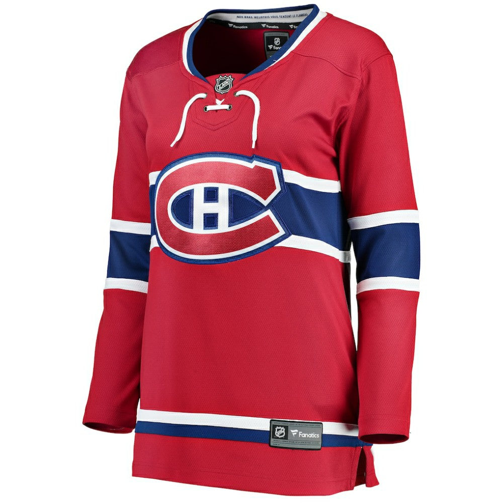 Montreal Canadiens Fanatics Women's Home Breakaway Jersey Red