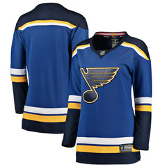 St. Louis Blues Fanatics Women's Home Breakaway Jersey Blue