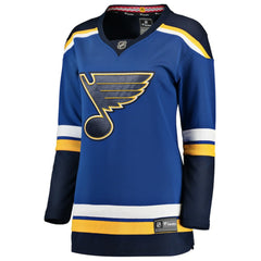 St. Louis Blues Fanatics Women's Home Breakaway Jersey Blue