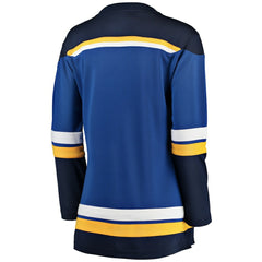 St. Louis Blues Fanatics Women's Home Breakaway Jersey Blue