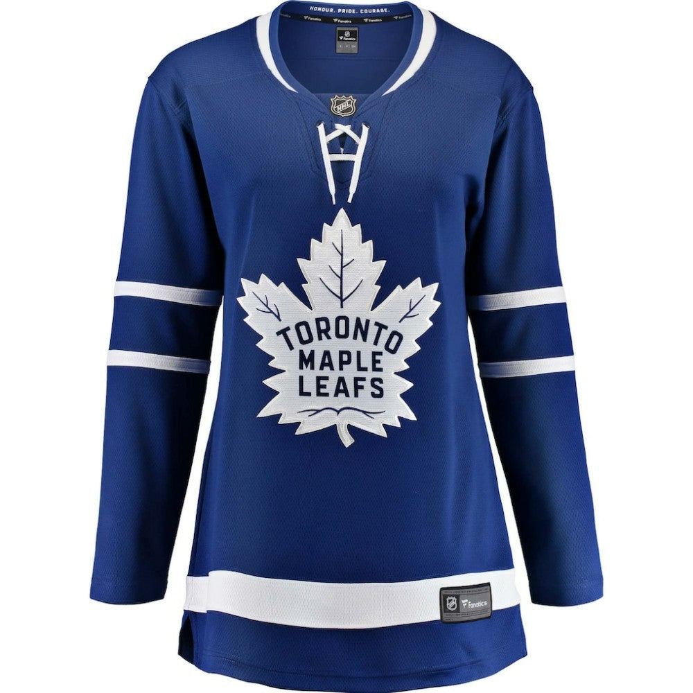 Toronto Maple Leafs Fanatics Women's Home Breakaway Jersey Blue