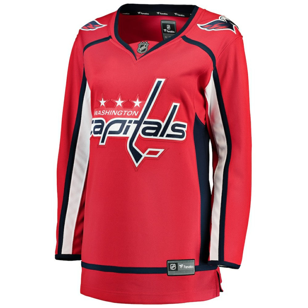 Washington Capitals Fanatics Women's Home Breakaway Jersey Red