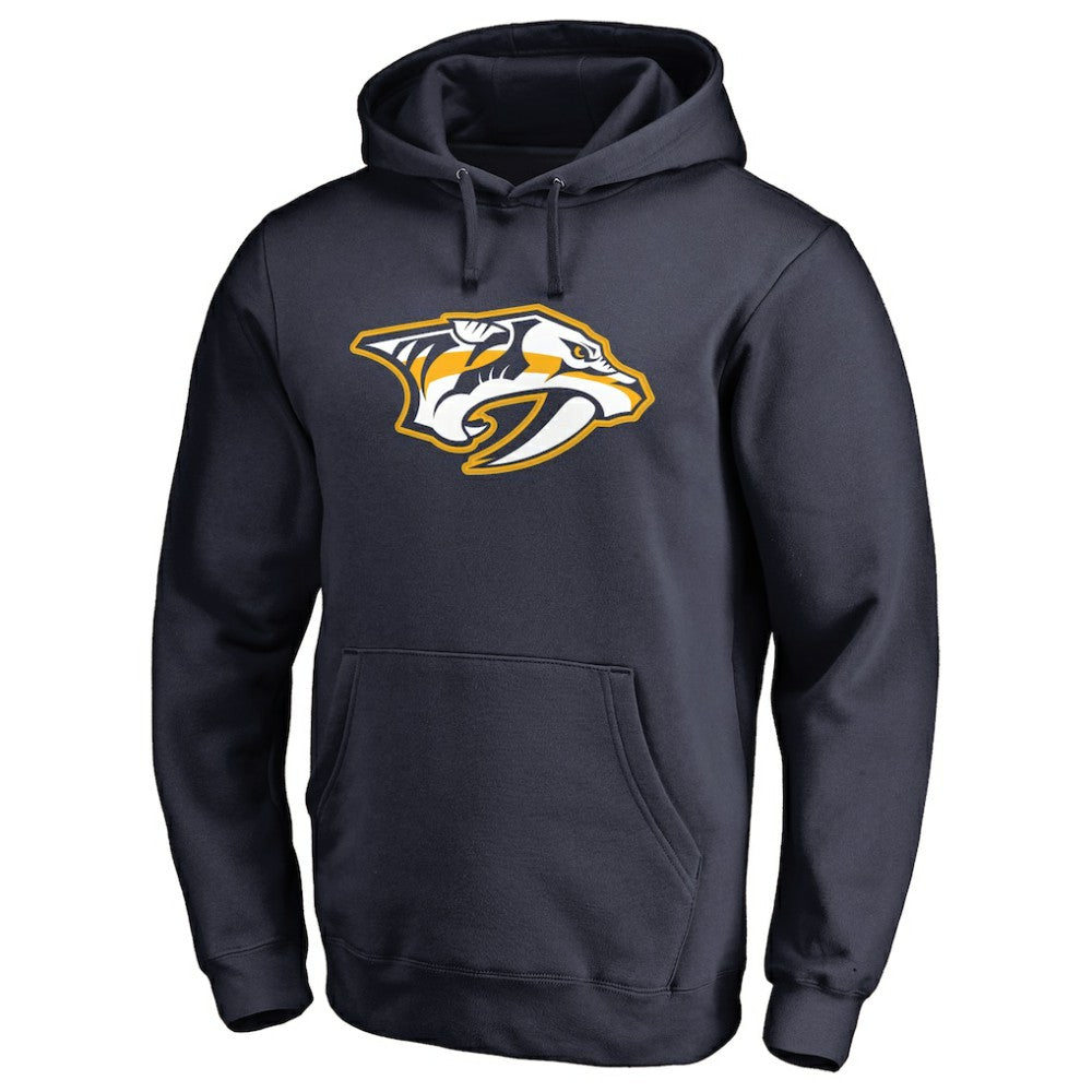 Filip Forsberg Nashville Predators Backer Pullover Hoodie Navy