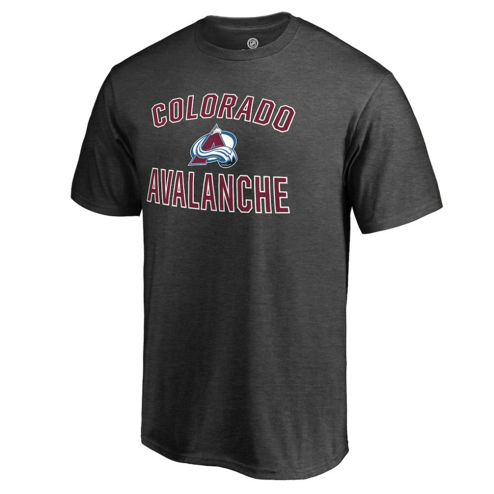 Colorado Avalanche Victory Arch T-Shirt Heathered Gray