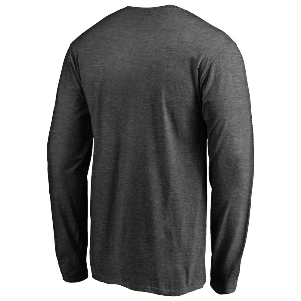 Colorado Avalanche Victory Arch Long Sleeve T-Shirt Heathered Gray