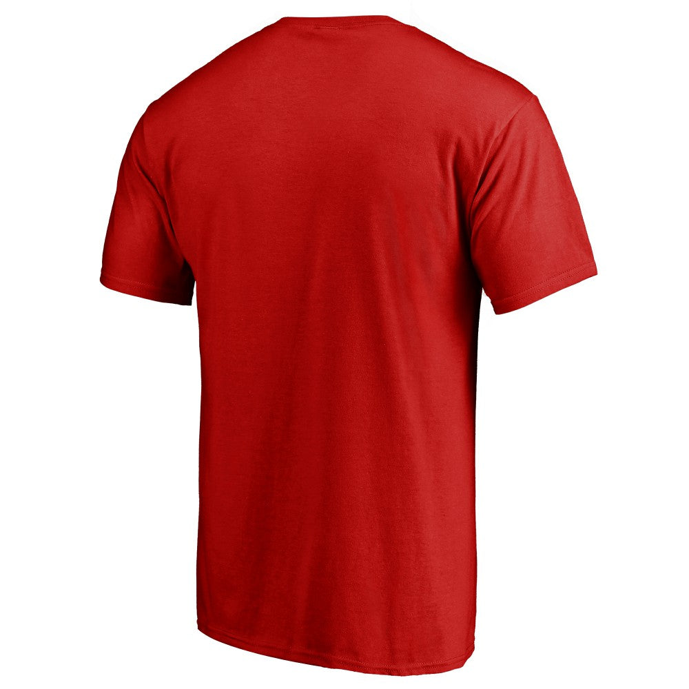 Mike Trout Los Angeles Angels Fade Away T-Shirt Red