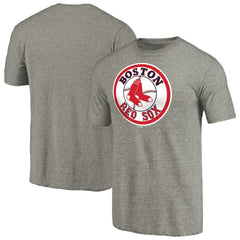 Boston Red Sox Cooperstown Collection Forbes Tri-Blend T-Shirt Ash
