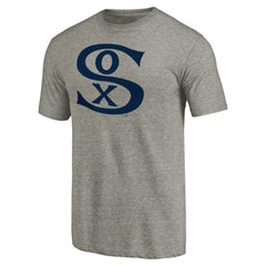 Chicago White Sox Cooperstown Collection Forbes Tri-Blend T-Shirt Ash