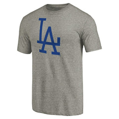 Los Angeles Dodgers Cooperstown Collection Forbes Tri-Blend T-Shirt Ash