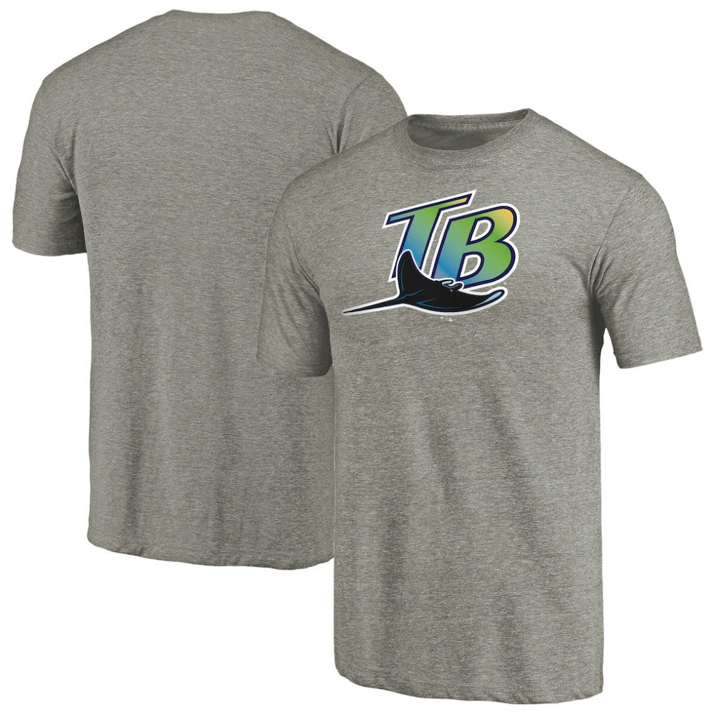 Tampa Bay Rays Cooperstown Collection Forbes Tri-Blend T-Shirt Ash