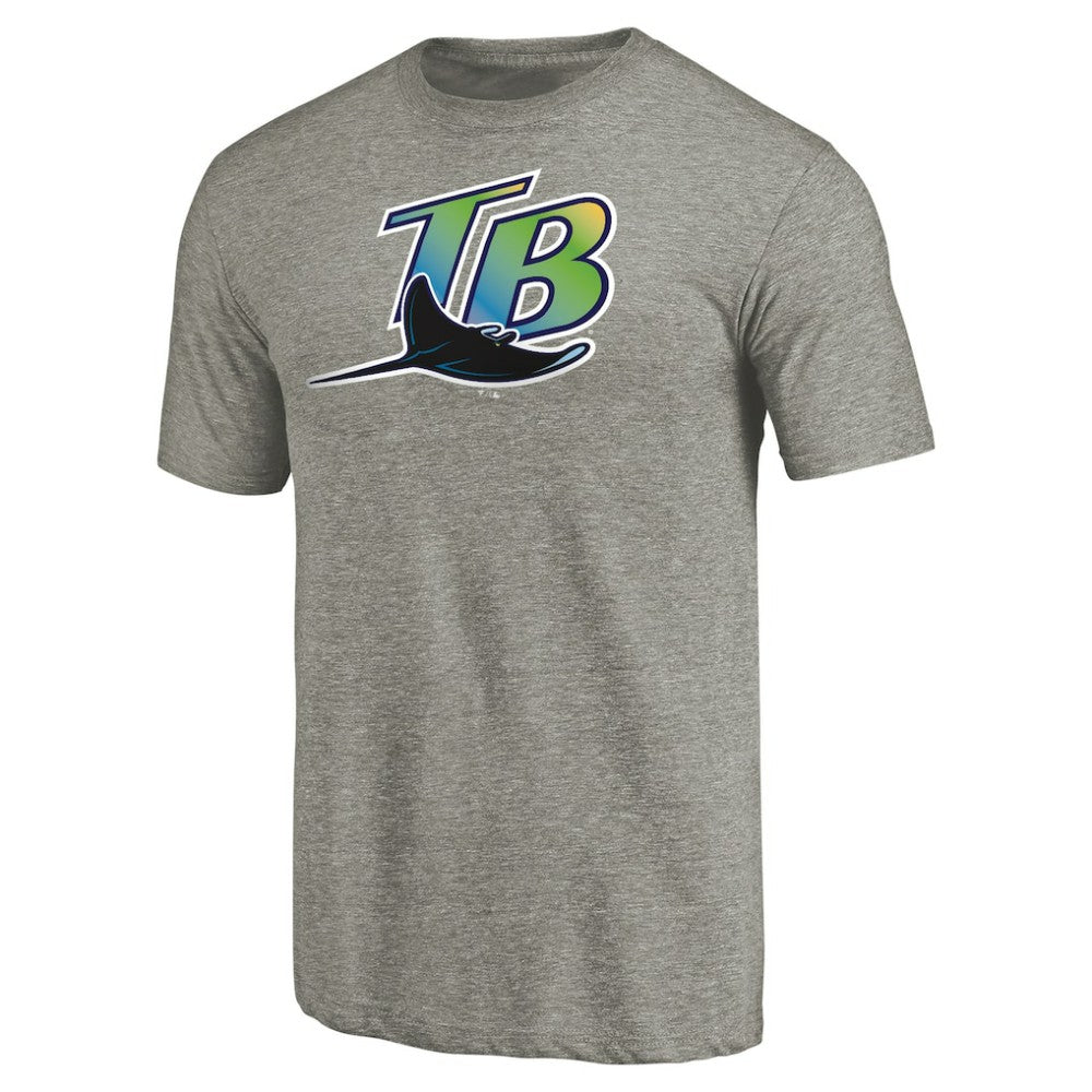 Tampa Bay Rays Cooperstown Collection Forbes Tri-Blend T-Shirt Ash