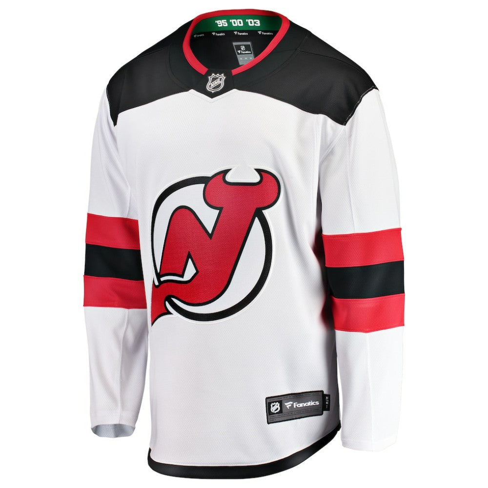 New Jersey Devils Fanatics Breakaway Away Jersey White