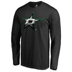 Dallas Stars Midnight Mascot Long Sleeve T-Shirt Black