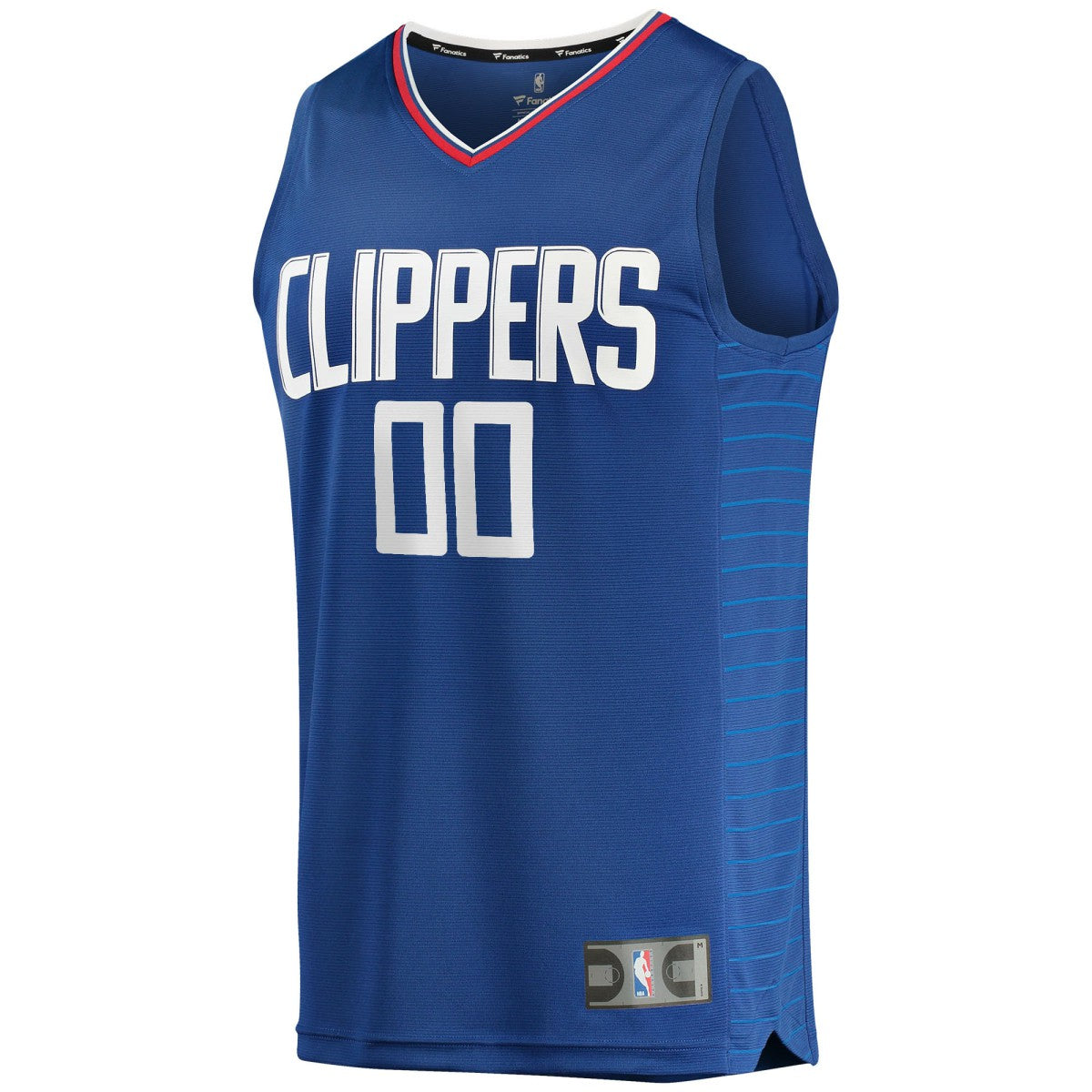 LA Clippers Youth Fast Break Custom Replica Jersey Royal - Icon Edition