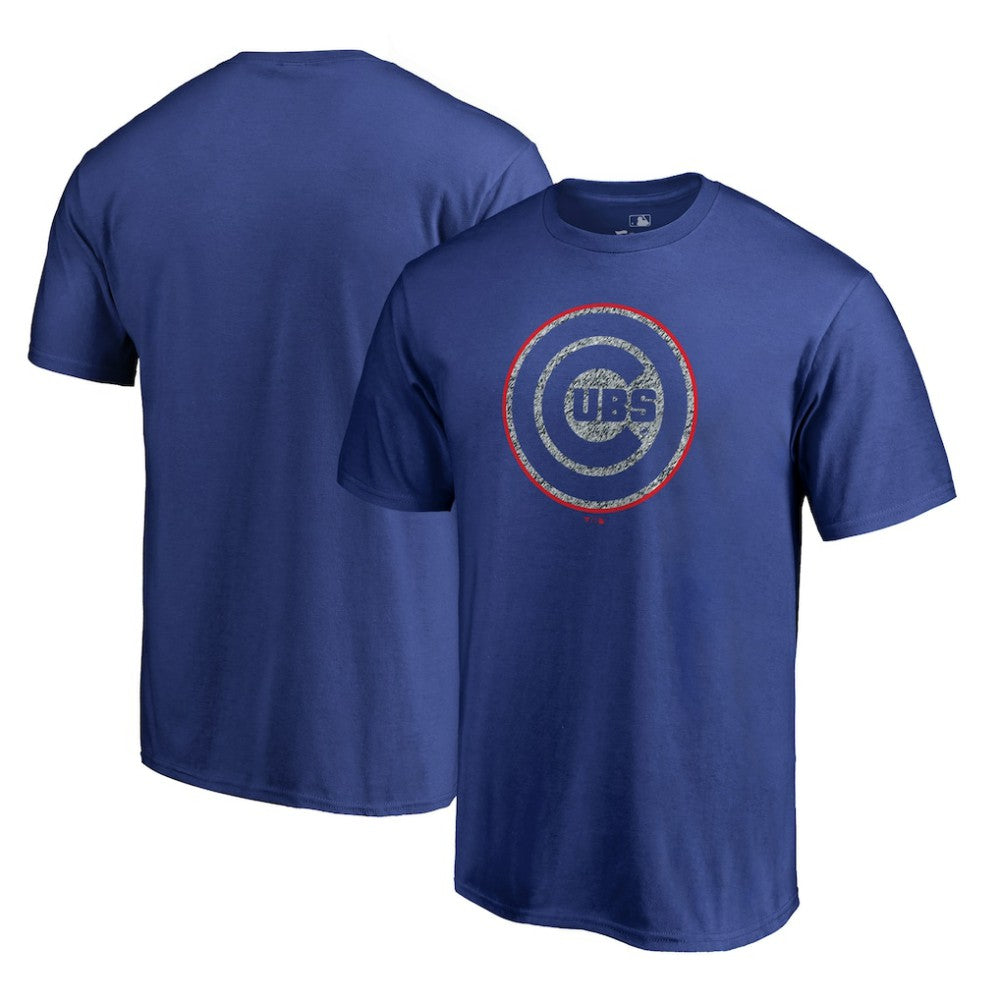 Chicago Cubs Static Logo T-Shirt Royal