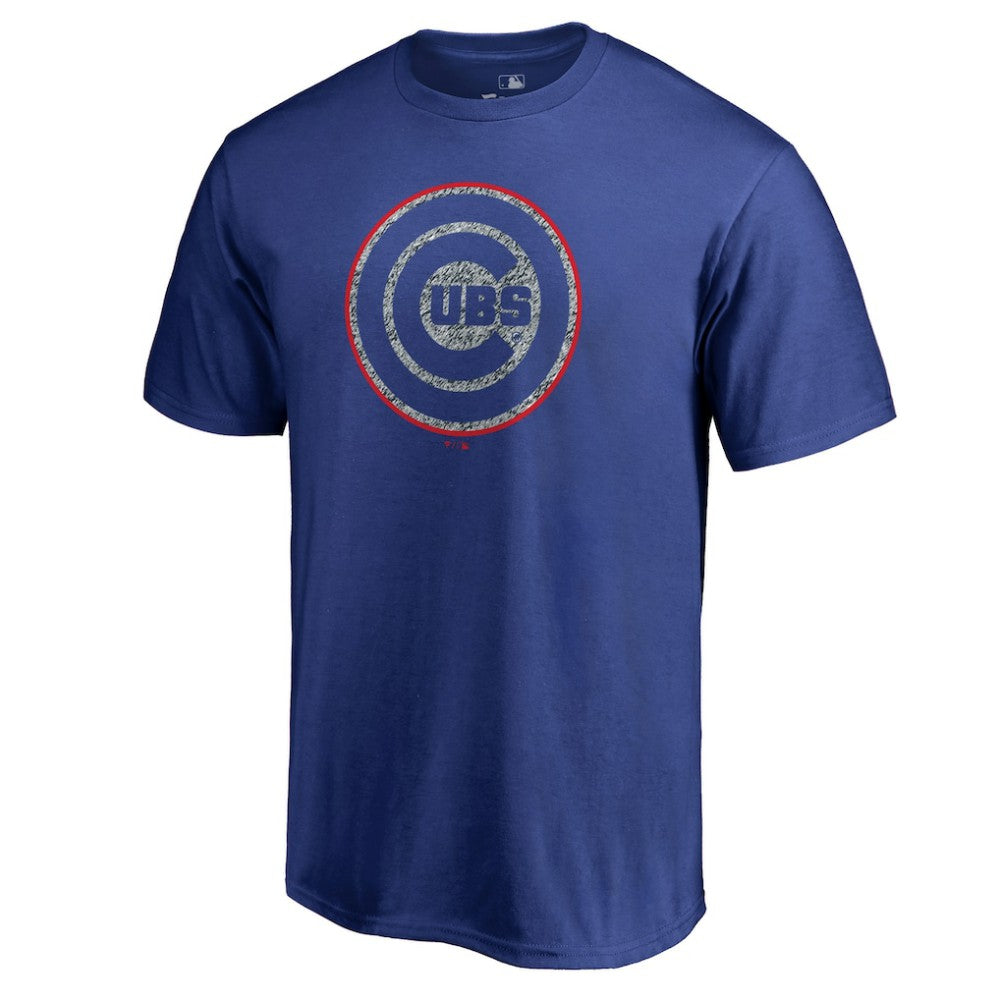 Chicago Cubs Static Logo T-Shirt Royal