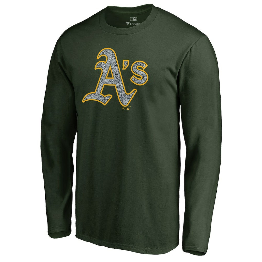 Athletics Static Logo Long Sleeve T-Shirt Green