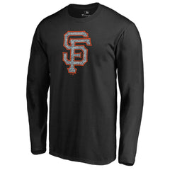 San Francisco Giants Static Logo Long Sleeve T-Shirt Black
