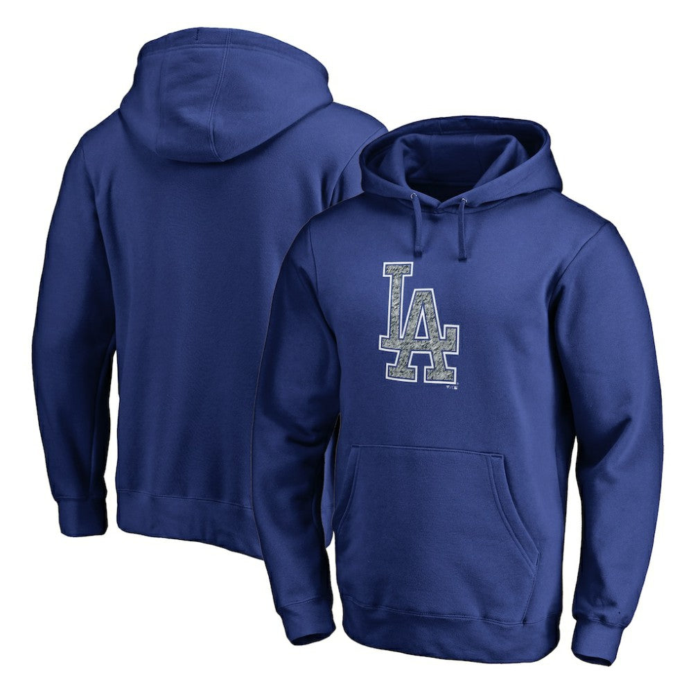 Los Angeles Dodgers Static Logo Pullover Hoodie Royal
