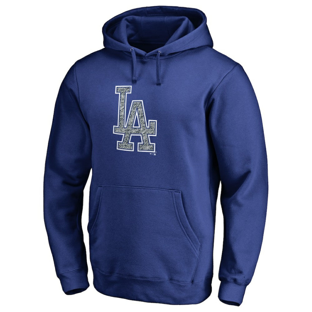 Los Angeles Dodgers Static Logo Pullover Hoodie Royal