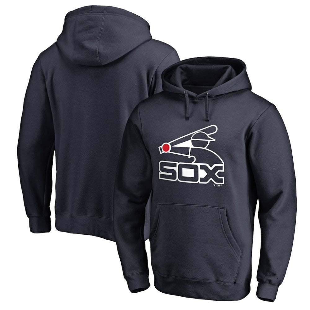 Chicago White Sox Cooperstown Collection Huntington Pullover Hoodie Navy