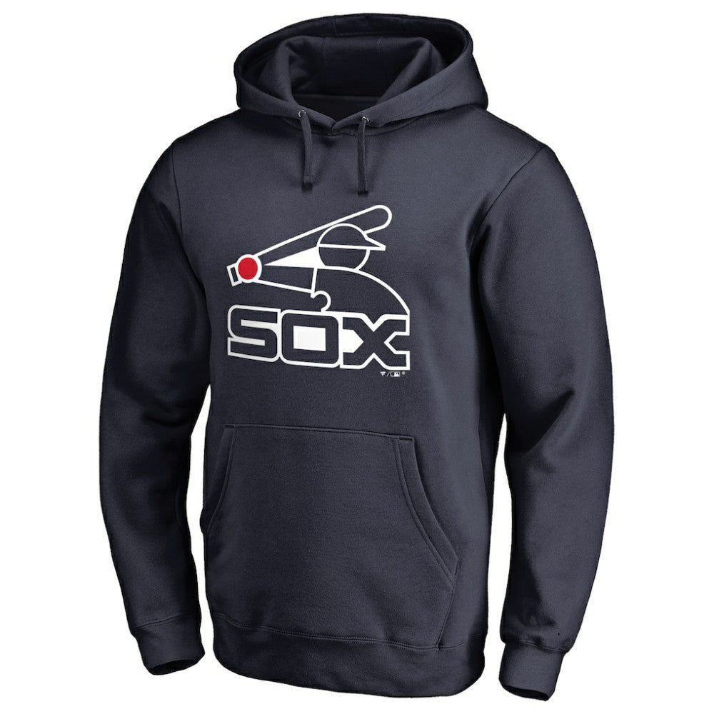 Chicago White Sox Cooperstown Collection Huntington Pullover Hoodie Navy