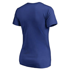 Toronto Maple Leafs Women's Static Logo V-Neck T-Shirt Royal
