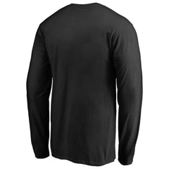 Chicago Blackhawks Static Logo Long Sleeve T-Shirt Black