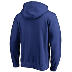 Chicago Cubs Official Wordmark Fitted Pullover Hoodie Royal