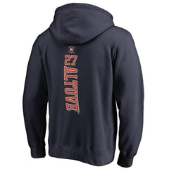 Jose Altuve Houston Astros Backer Pullover Hoodie Navy