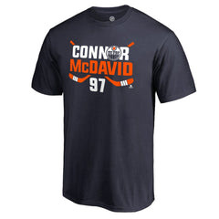 Connor McDavid Edmonton Oilers Hometown Collection CM97 T-Shirt Navy