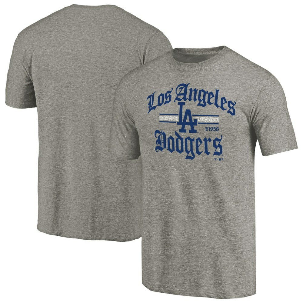 Los Angeles Dodgers Hometown Collection Olde LA T-Shirt Ash