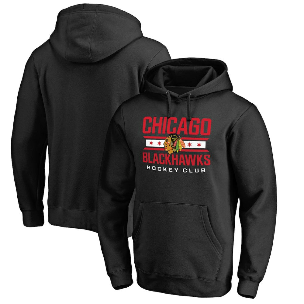 Chicago Blackhawks Hometown Collection Pullover Hoodie Black