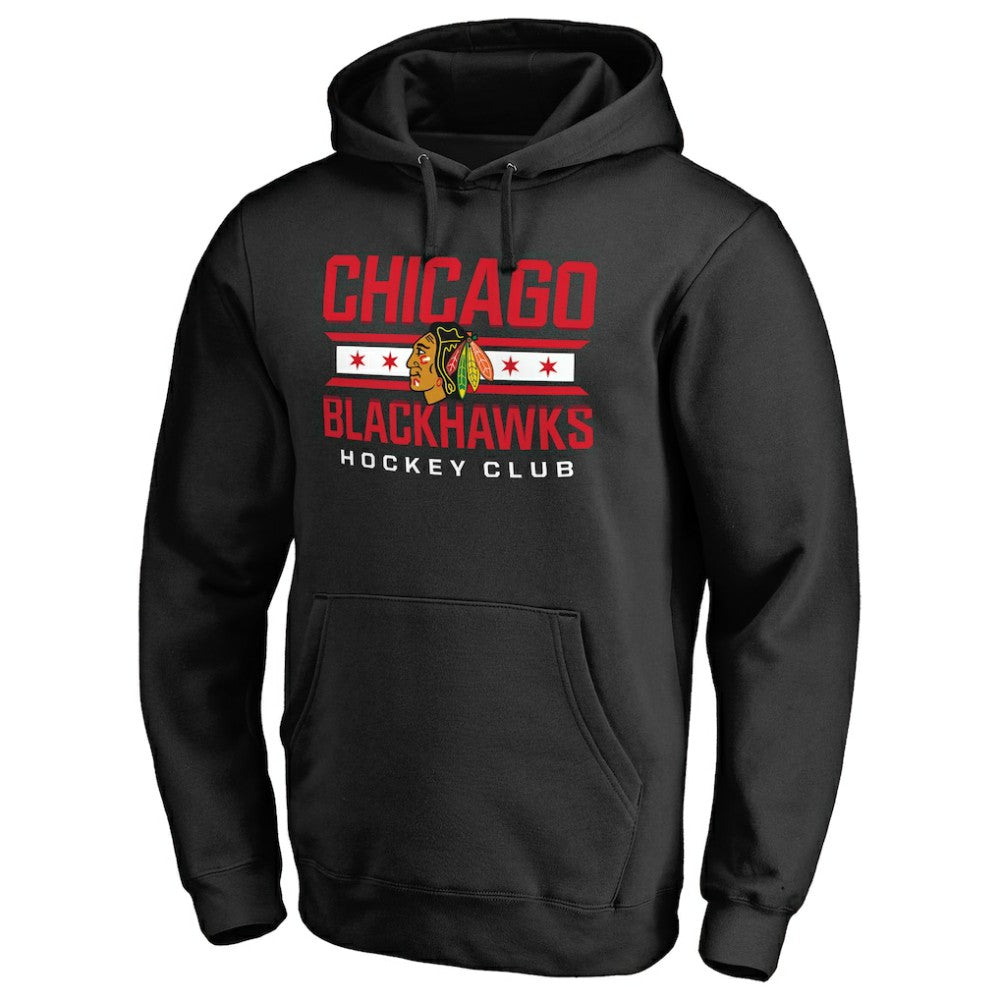 Chicago Blackhawks Hometown Collection Pullover Hoodie Black