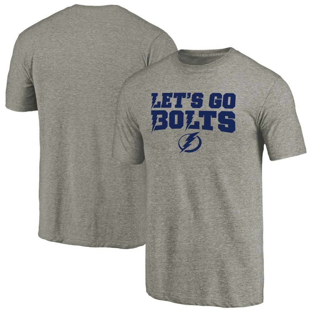 Tampa Bay Lightning Hometown Collection Tri-Blend T-Shirt Gray
