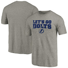 Tampa Bay Lightning Hometown Collection Tri-Blend T-Shirt Gray