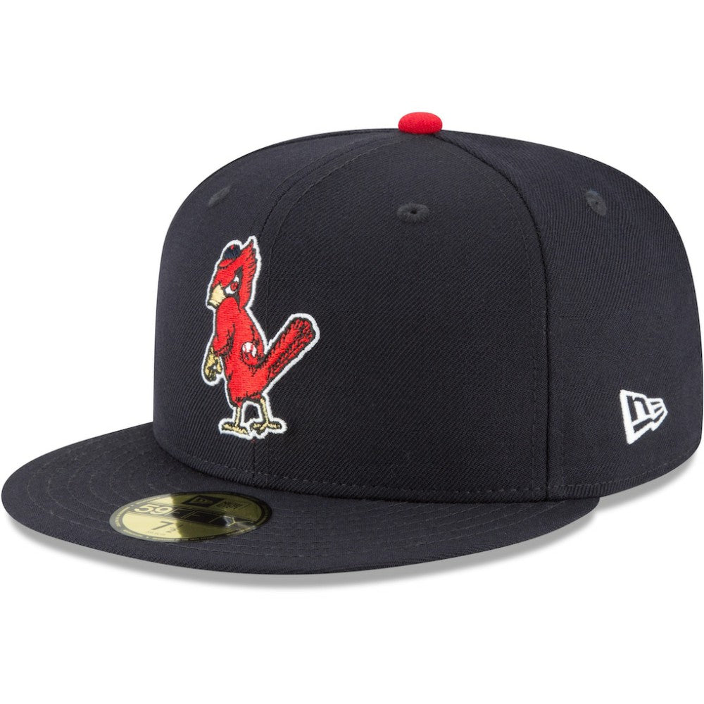 St. Louis Cardinals Cooperstown Collection Wool 59FIFTY Fitted Hat Navy | New Era