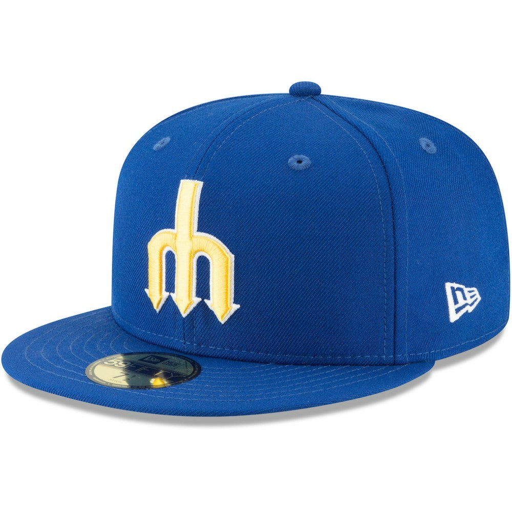 Seattle Mariners Cooperstown Collection Wool 59FIFTY Fitted Hat Blue | New Era
