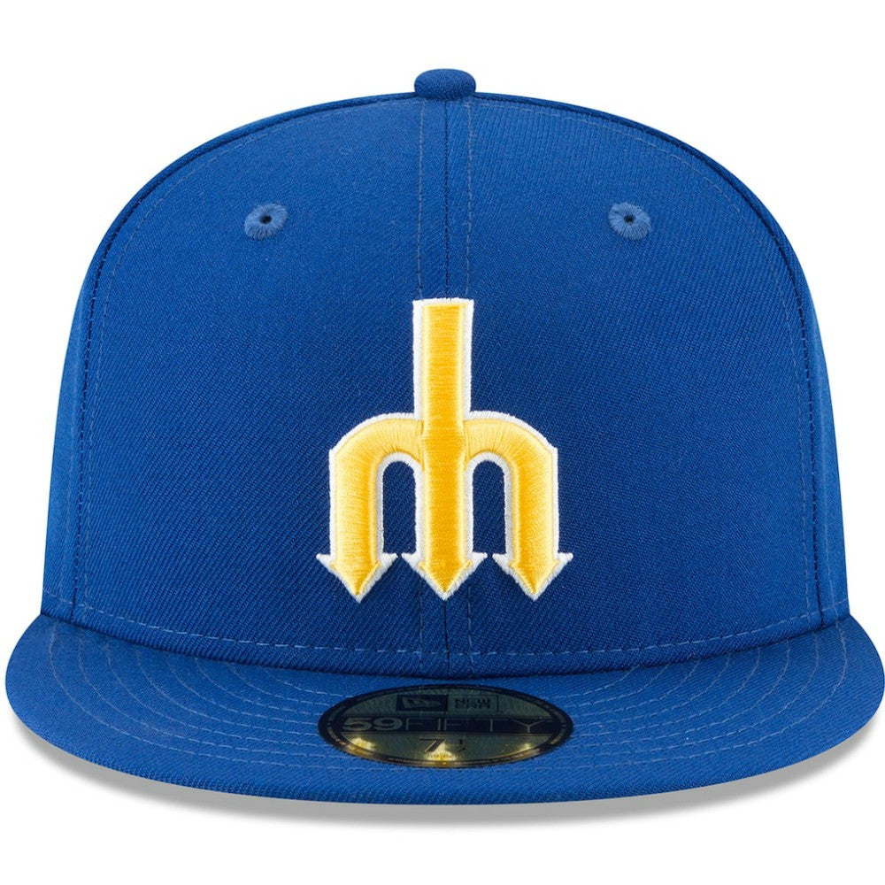Seattle Mariners Cooperstown Collection Wool 59FIFTY Fitted Hat Blue | New Era