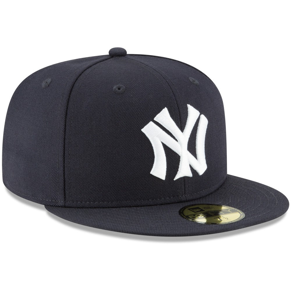 New York Yankees Cooperstown Collection Wool 59FIFTY Fitted Hat Navy | New Era